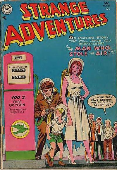 Strange Adventures #51 cover