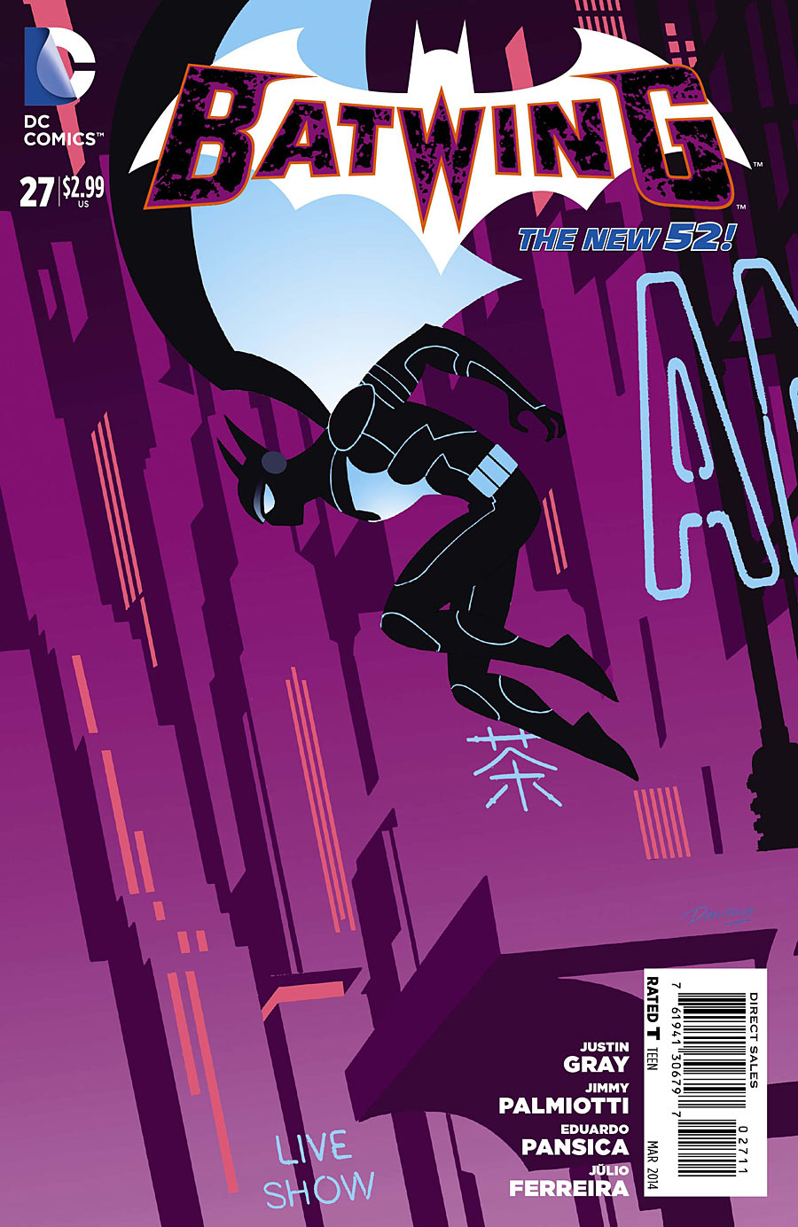 Batwing #27 cover