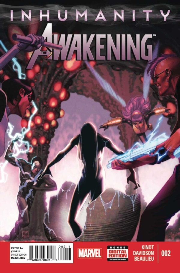 Inhumanity: The Awakening #2 cover
