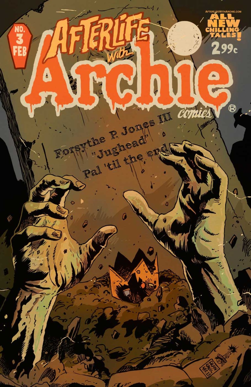 Afterlife with Archie #3 cover