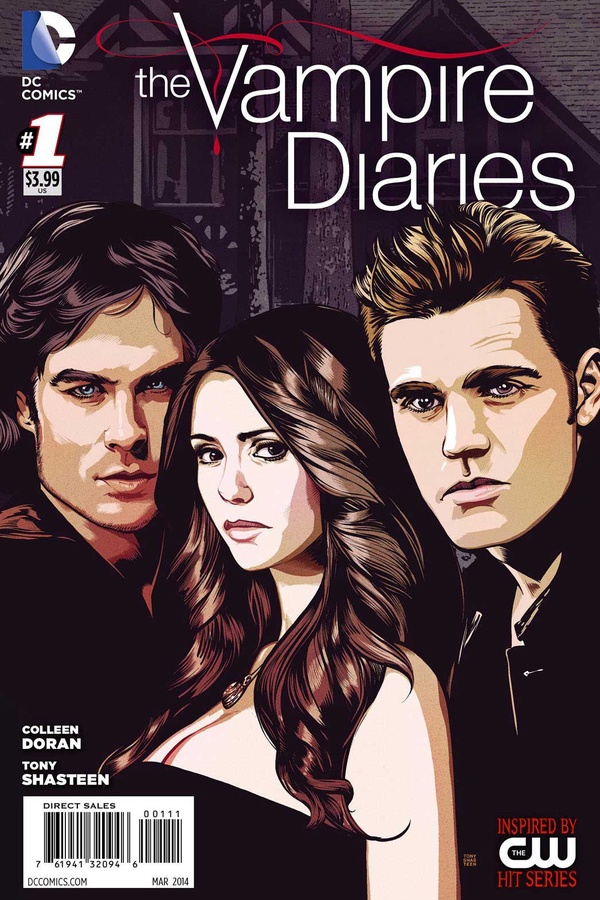 The Vampire Diaries #1 cover