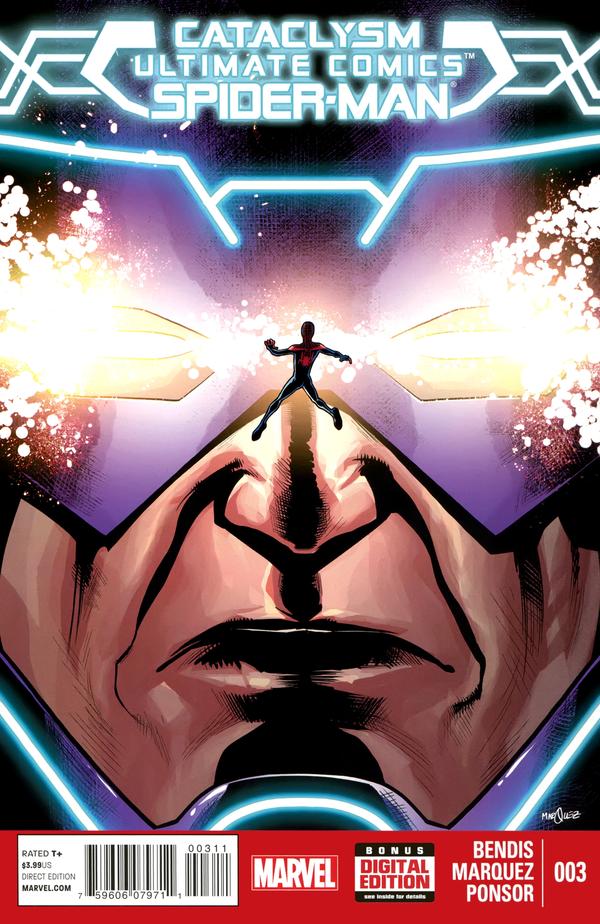 Cataclysm: Ultimate Spider-Man #3 cover