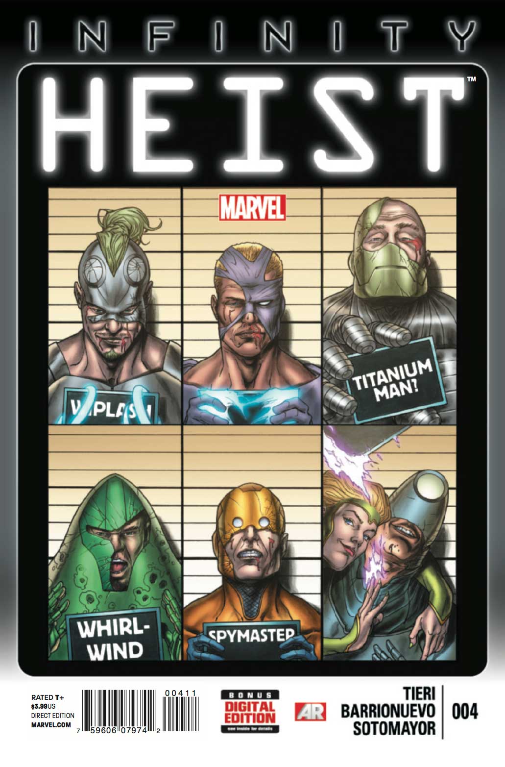 Infinity: Heist #4 cover