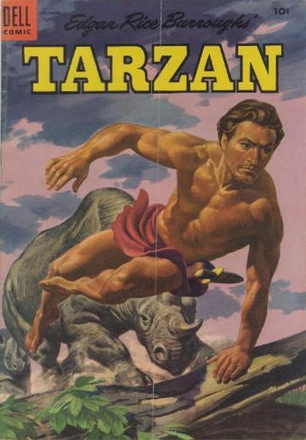 Edgar Rice Burroughs' Tarzan #63 cover