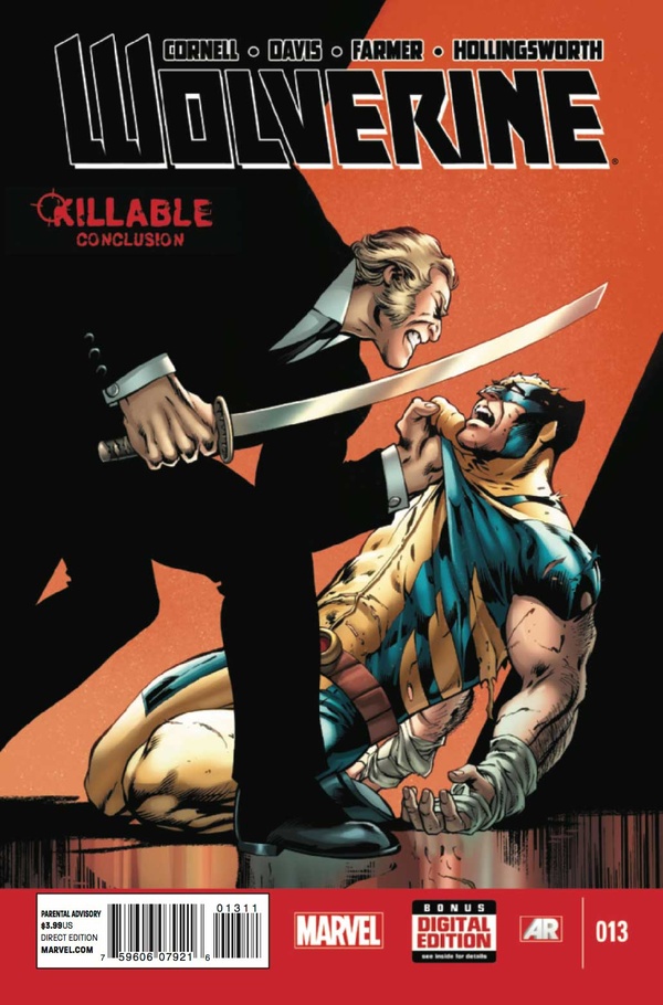 Wolverine #13 cover