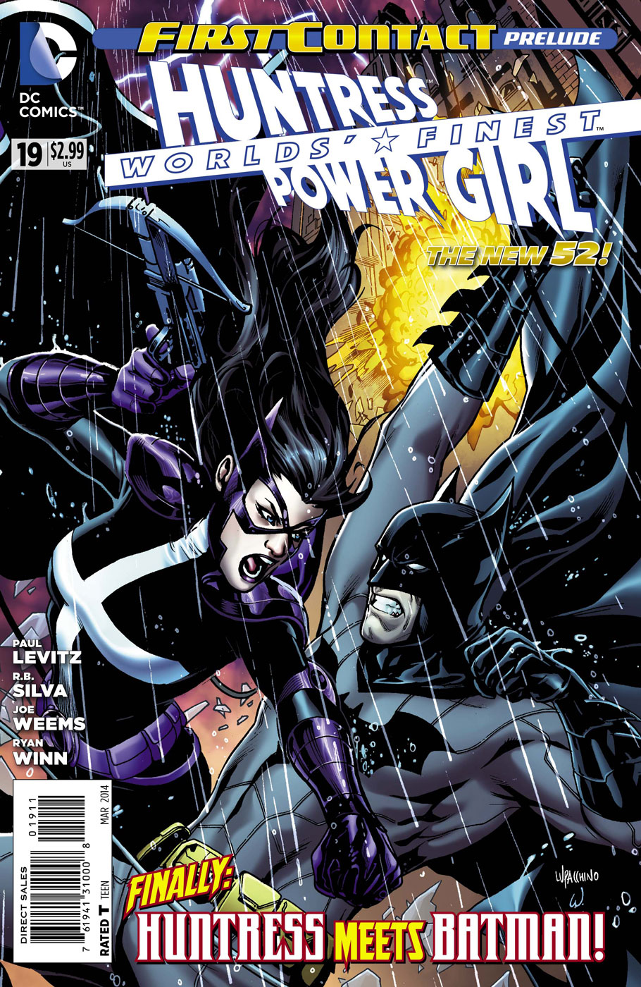 Worlds' Finest #19 cover