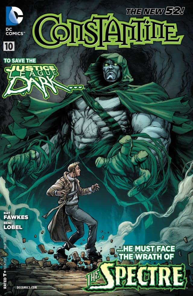 Constantine #10 cover