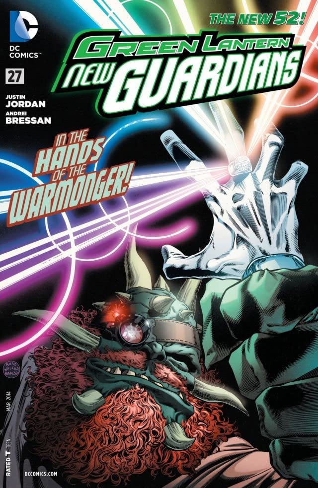 Green Lantern: New Guardians #27 cover