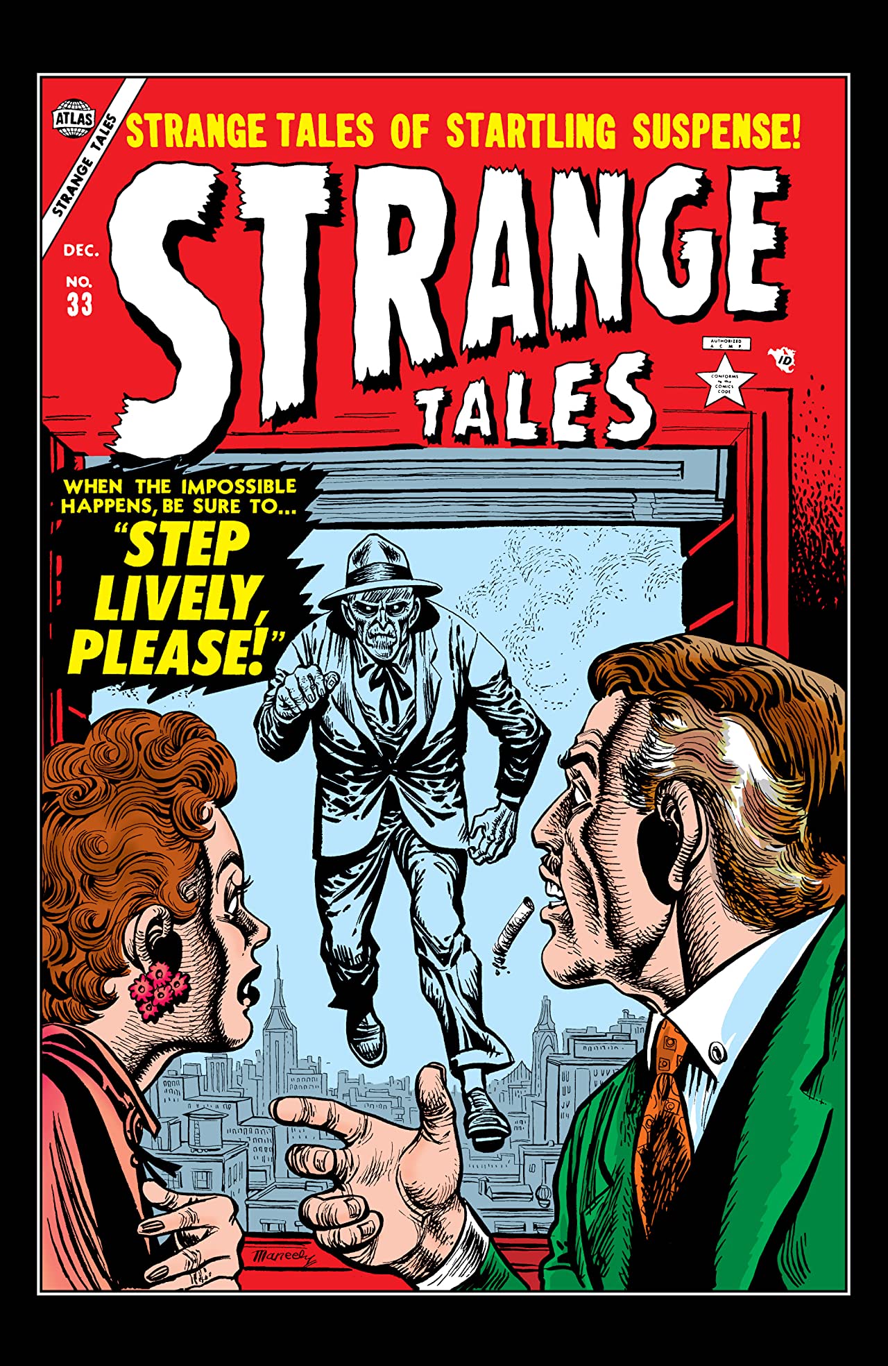 Strange Tales #33 cover