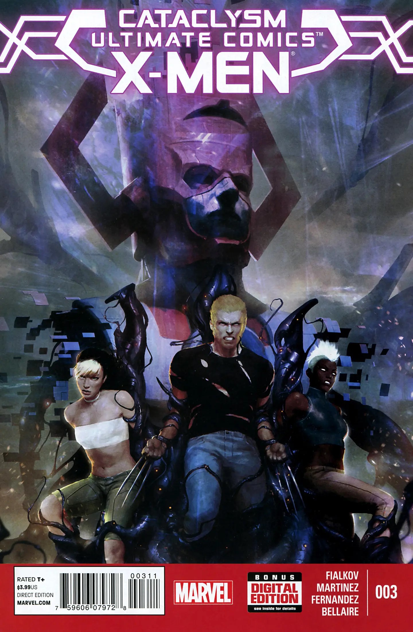 Cataclysm: Ultimate X-Men #3 cover