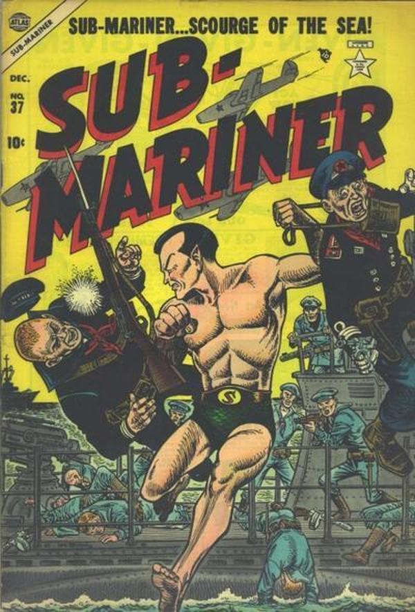 Sub-Mariner #37 cover