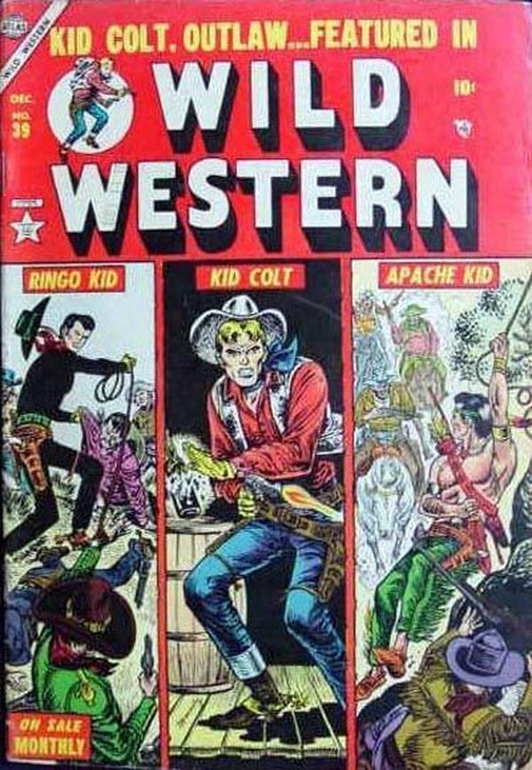 Wild Western #39 cover