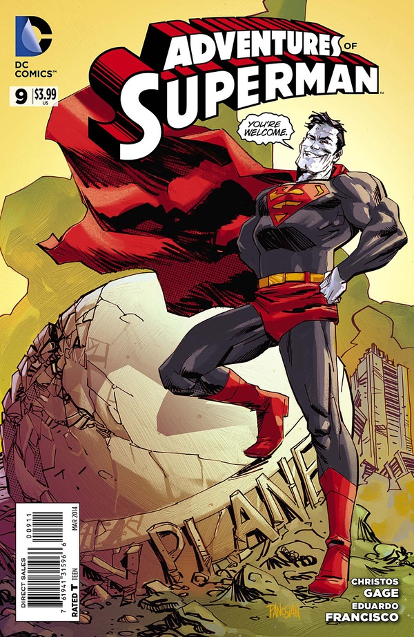 Adventures of Superman #9 cover