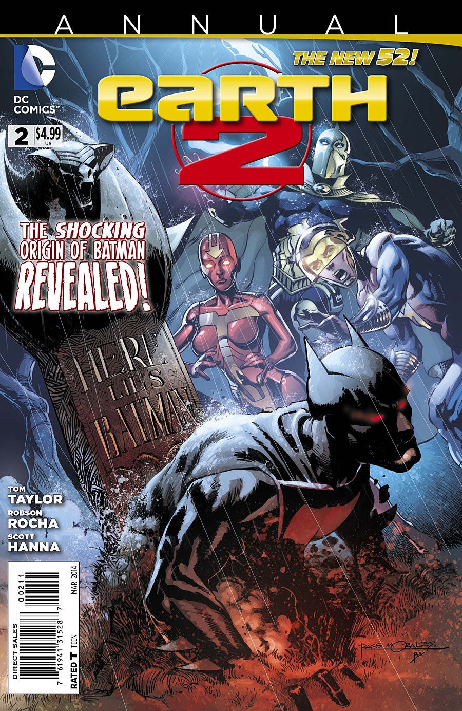 Earth 2 Annual #2 cover