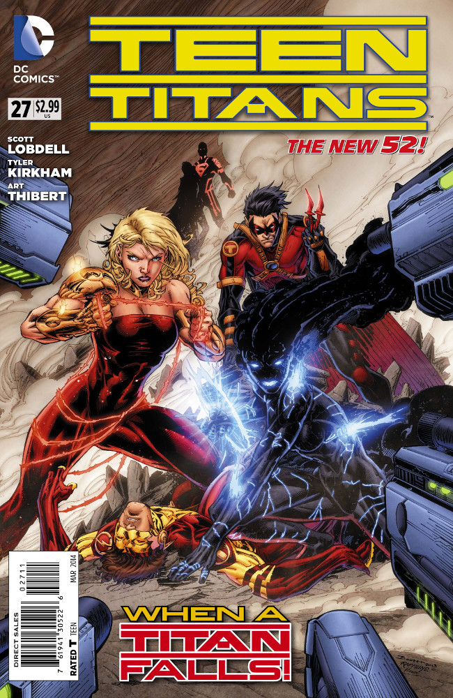 Teen Titans #27 cover