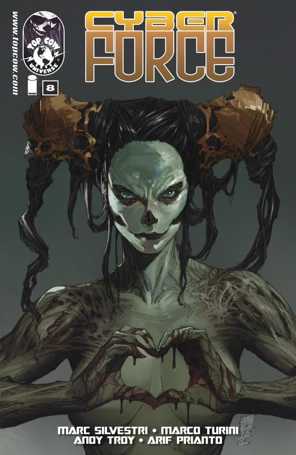 Cyber Force #8 cover