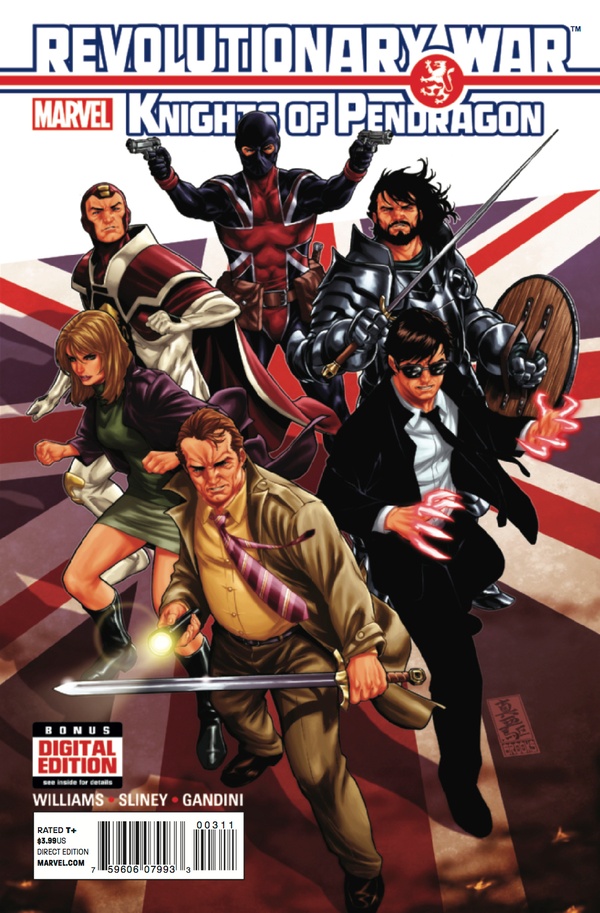Revolutionary War: Knights of Pendragon #1 cover