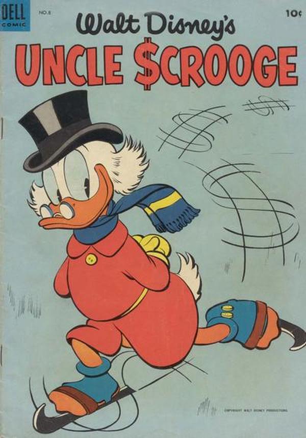 Walt Disney's Uncle Scrooge #8 cover