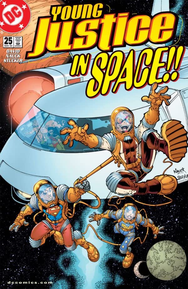 Young Justice #25 cover
