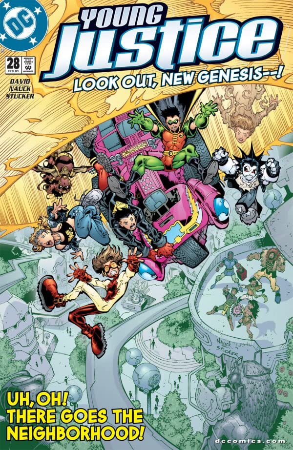 Young Justice #28 cover