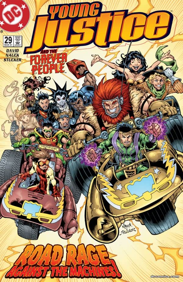 Young Justice #29 cover