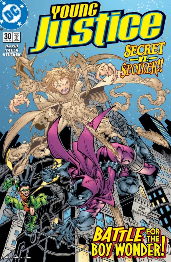 Young Justice #30 cover