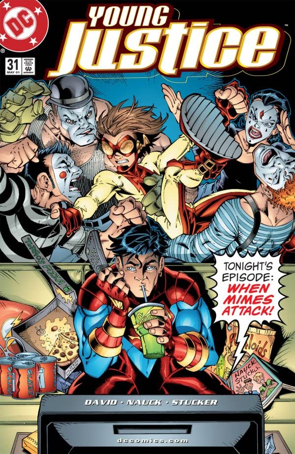 Young Justice #31 cover