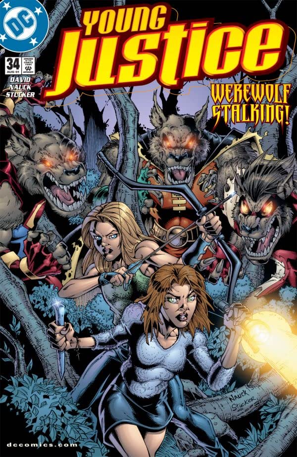 Young Justice #34 cover