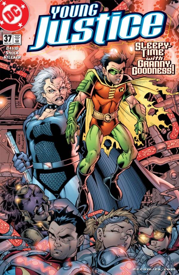 Young Justice #37 cover