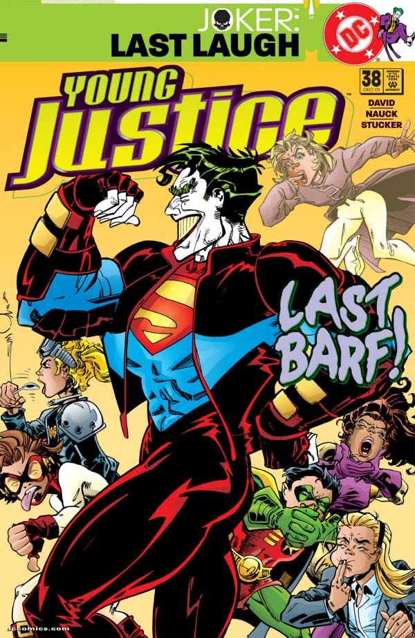 Young Justice #38 cover