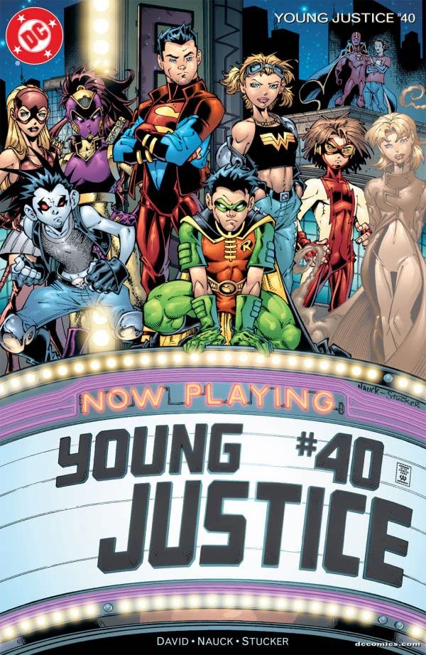 Young Justice #40 cover