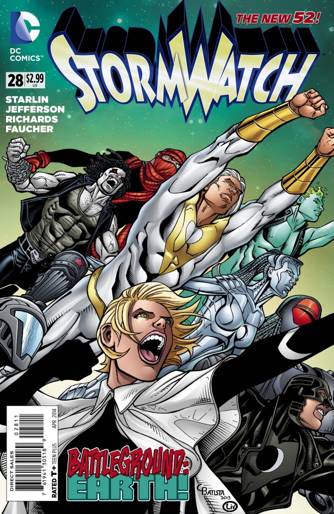 Stormwatch #28 cover