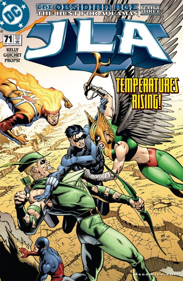 JLA #71 cover
