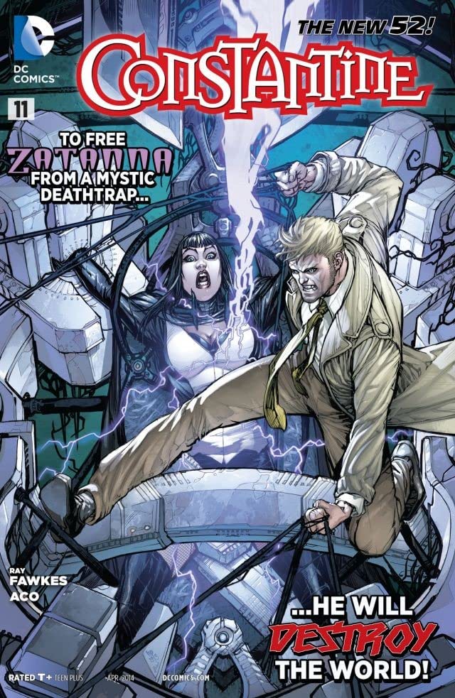 Constantine #11 cover