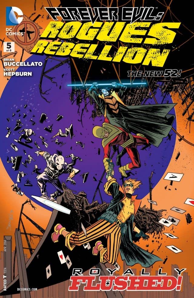 Forever Evil: Rogues Rebellion #5 cover