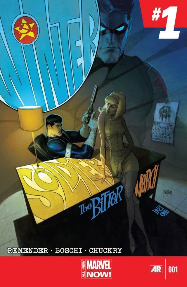Winter Soldier: The Bitter March #1 cover