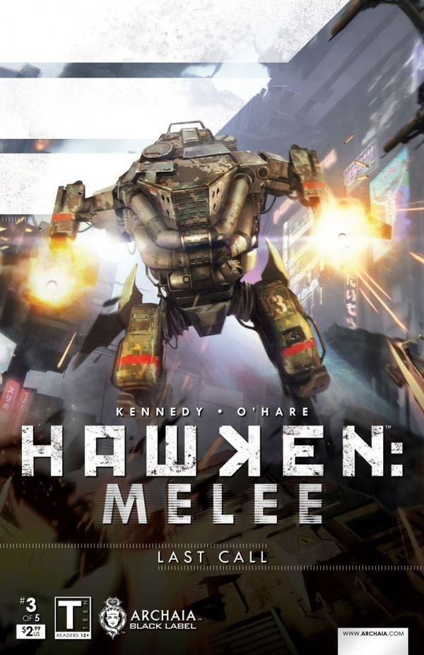 Hawken: Melee #3 cover