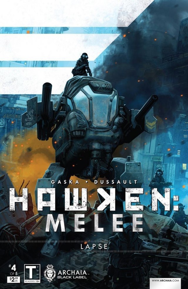 Hawken: Melee #4 cover