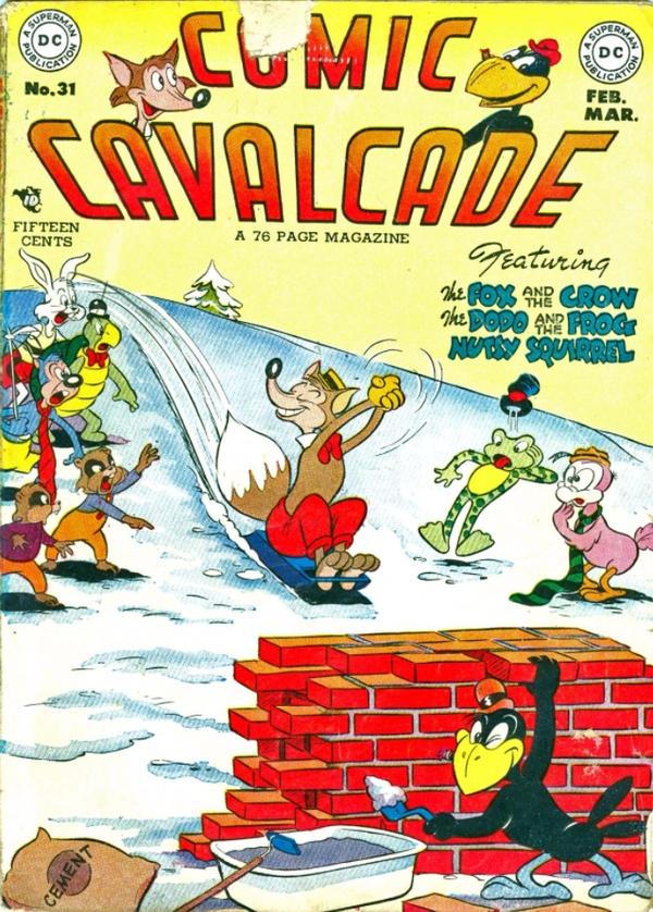 Comic Cavalcade #31 cover