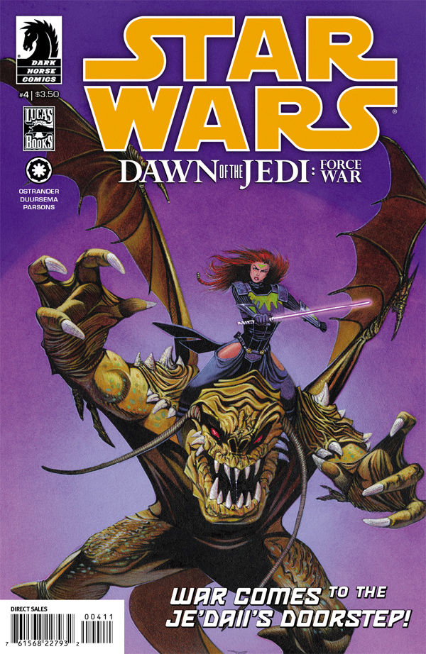 Star Wars: Dawn of the Jedi - Force War #4 cover