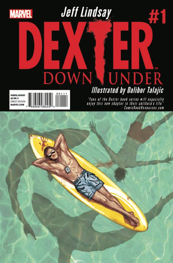 Dexter Down Under #1 cover