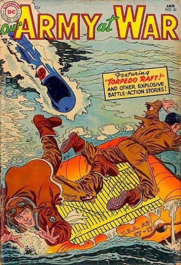 Our Army at War #30 cover