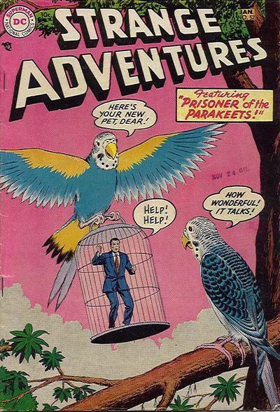 Strange Adventures #52 cover