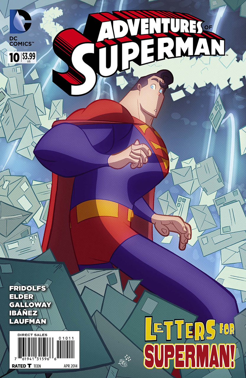 Adventures of Superman #10 cover