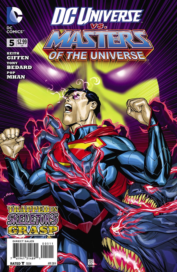 DC Universe vs. Masters of the Universe #5 cover