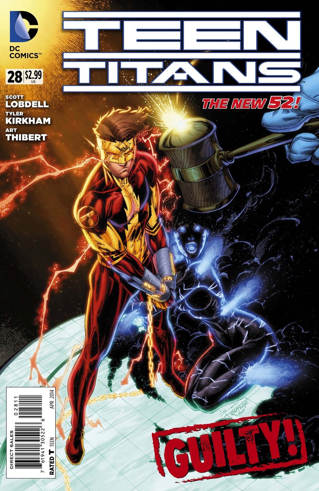 Teen Titans #28 cover