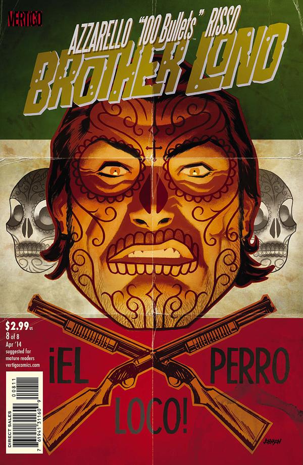 100 Bullets: Brother Lono #8 cover