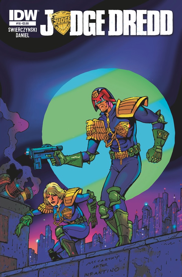 Judge Dredd #16 cover