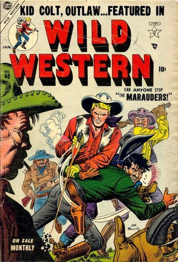 Wild Western #40 cover