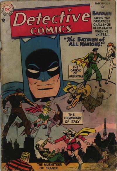 Detective Comics #215 cover